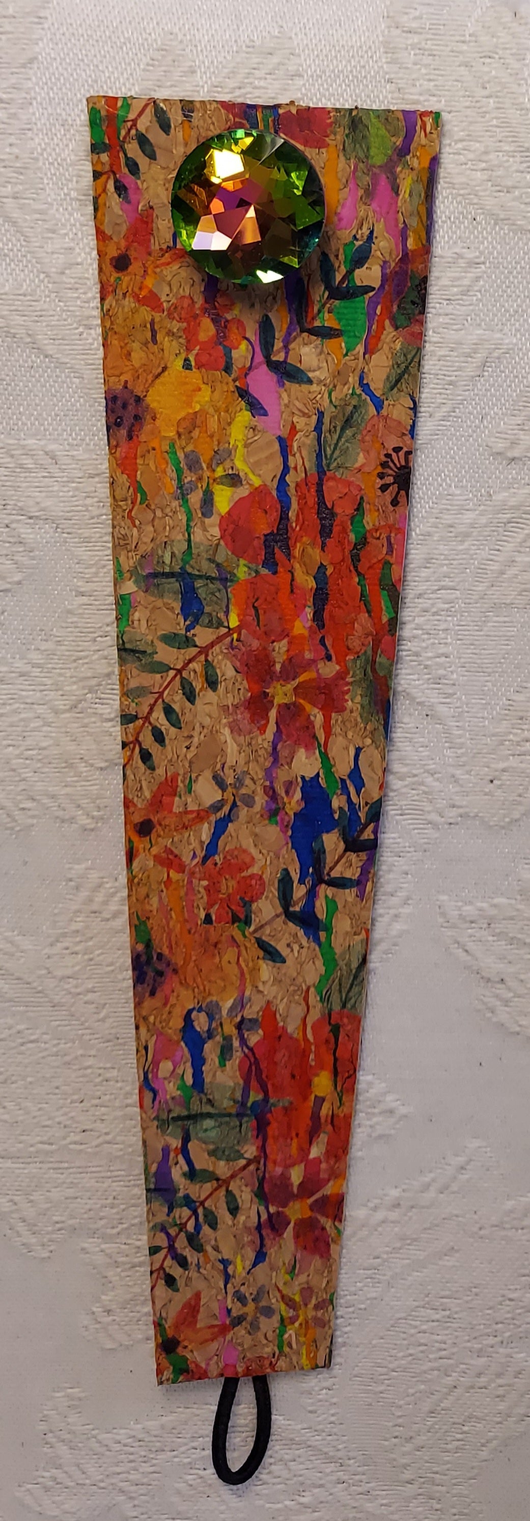 Colorful Floral Cork Bracelet