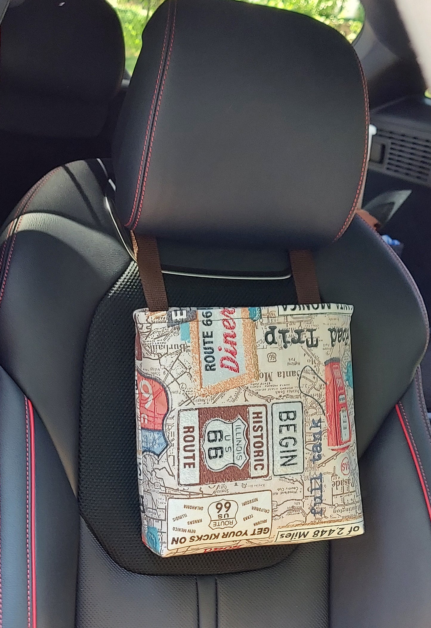 Car Headrest Tote