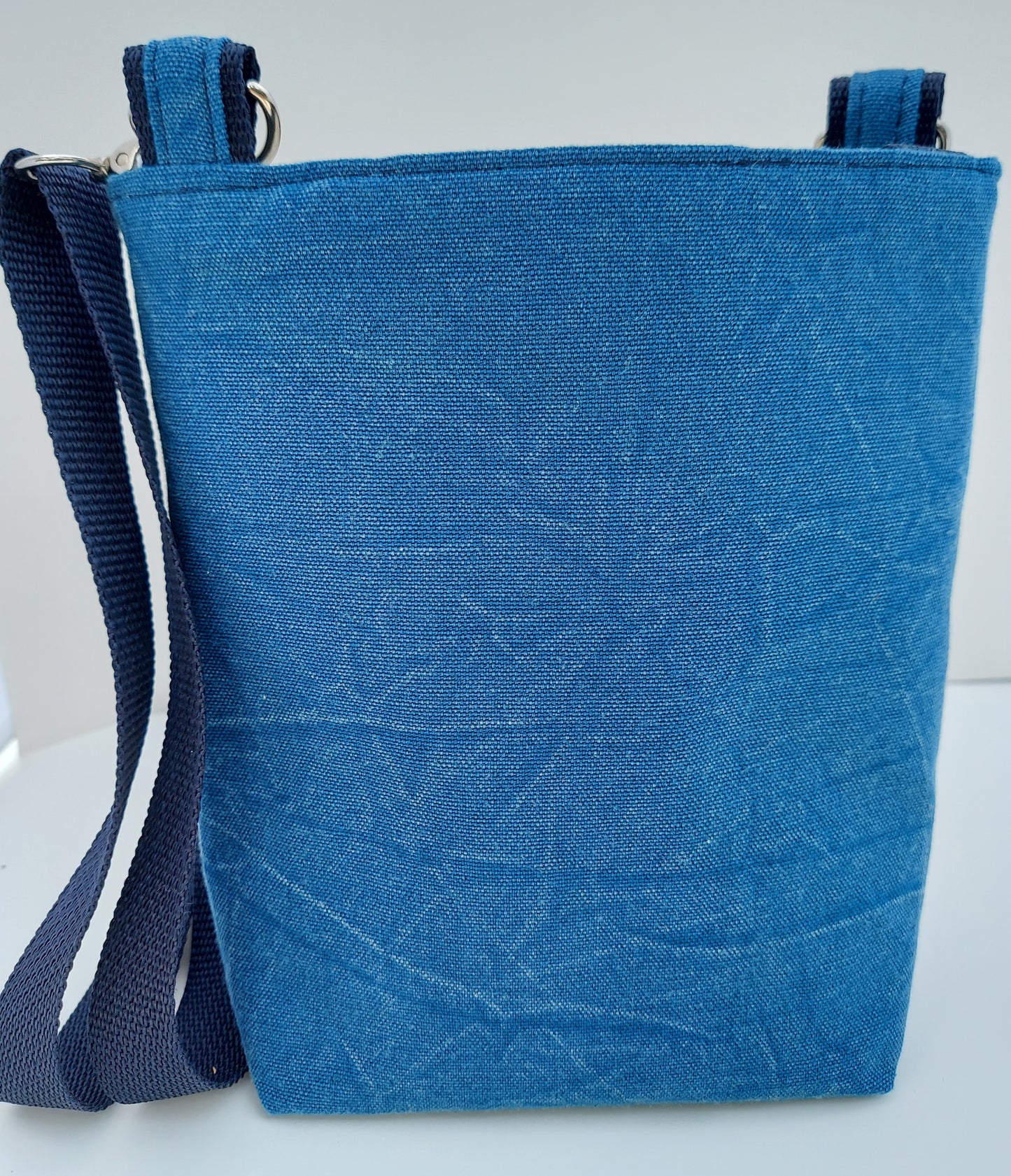 Cork and Denim Convenient Crossbody Bag