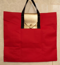 Load image into Gallery viewer, Roll Up Shopping Tote Bag
