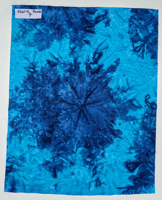 Ice Dye Fabric "Panel 7" and Hardware Kit