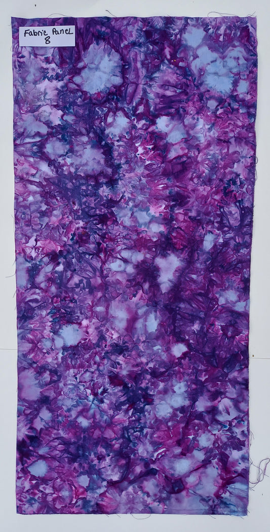 Ice Dye Fabric "Panel 8" and Hardware Kit