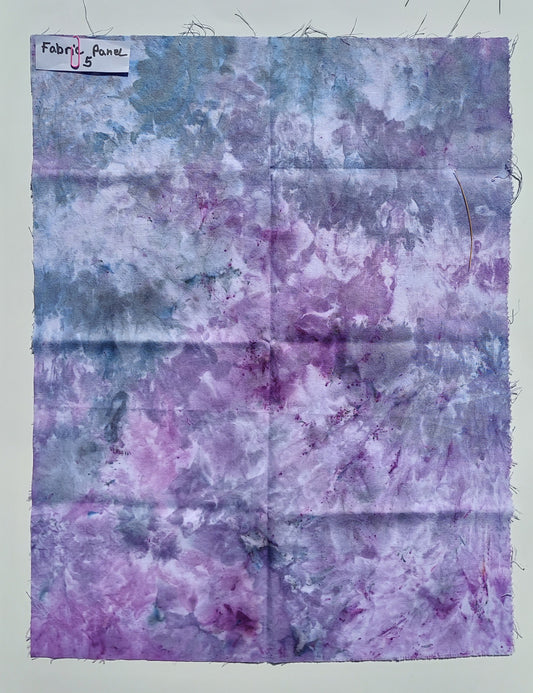 Ice Dye Fabric "Panel 5" and Hardware Kit